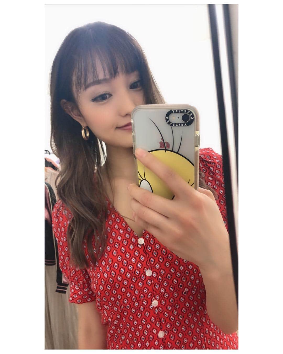 水谷望愛さんのインスタグラム写真 - (水谷望愛Instagram)「👗 ❤️ ❤️ ❤️ 可愛いワンピース見つけた🥰 @snidel_official  #snidel」4月8日 23時52分 - noa0209_x_x_