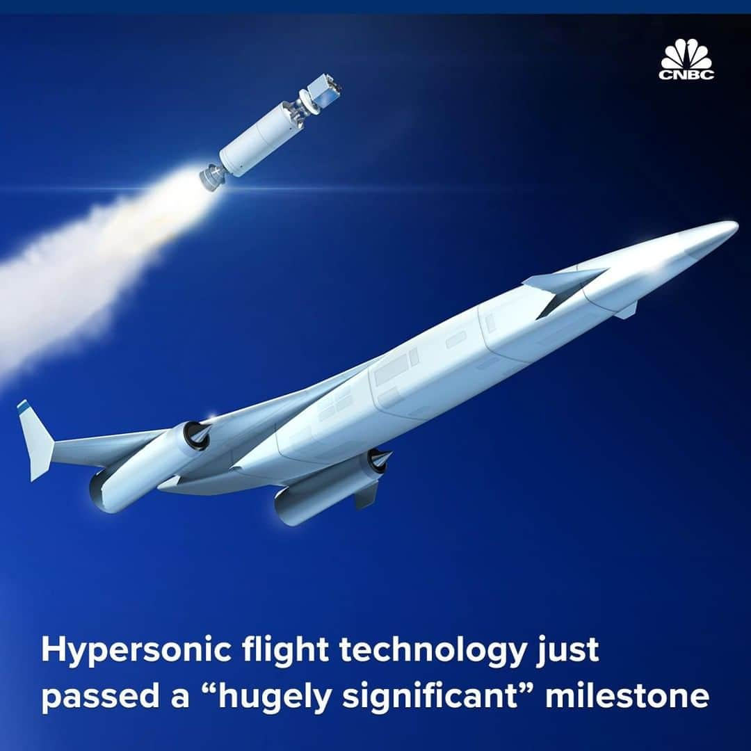 CNBCさんのインスタグラム写真 - (CNBCInstagram)「One day, aircraft could fly up to 5 times faster than the speed of sound. Flights between London and Australia would take just 4.5 hours.⁣ ⁣ But for that to be possible, engines need to be able to process extremely hot air flows.⁣ ⁣ UK-based company Reaction Engines said its precooler component, which is designed to manage extreme heat, has successfully handled temperatures of 420 degrees Celsius. Its CEO said the results were unparalleled and a "hugely significant milestone."⁣ ⁣ To read more about how the new technology is being funded, click the link in bio.⁣ ⁣ *⁣ *⁣ *⁣ *⁣ *⁣ *⁣ *⁣ *⁣ #technology #aviation #airlines #airplanes #jets #hypersonic #business #businessnews #cnbc⁣」4月8日 23時56分 - cnbc