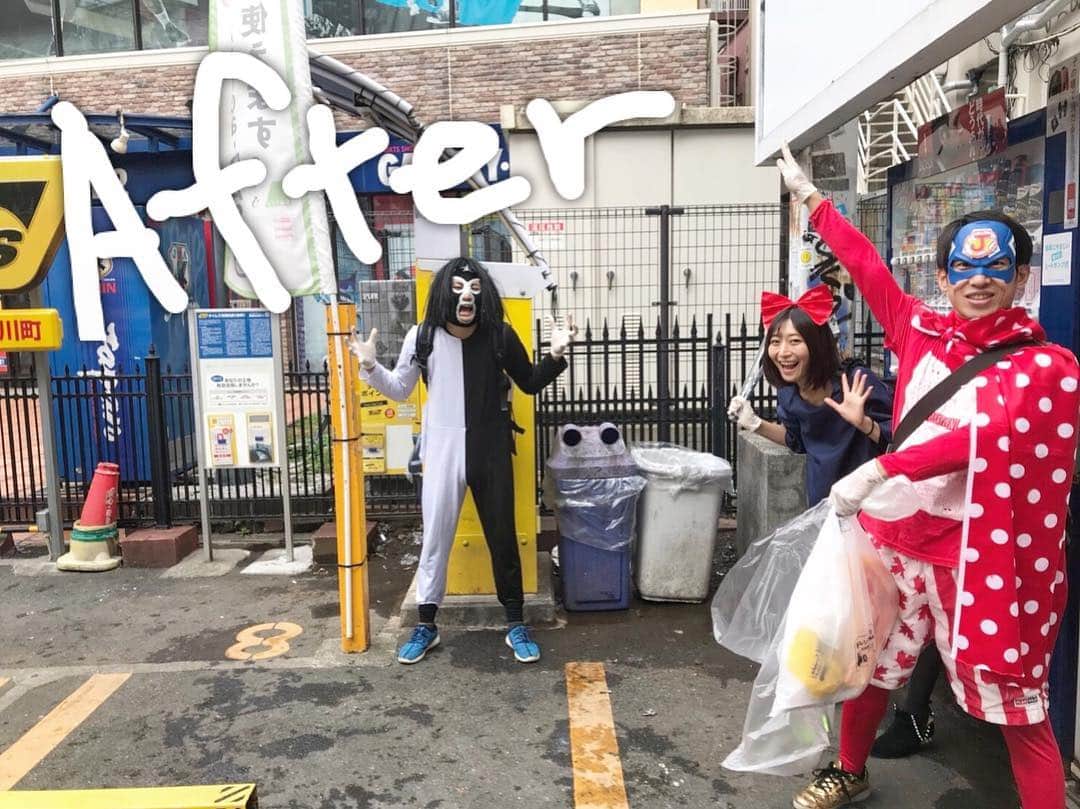 実験道場さんのインスタグラム写真 - (実験道場Instagram)「Life is experiment❗️This is Shibuya when in Halloween.We are Jikkendojo❗️Japanese YouTuber and Peformer.We help world peace by entertainment🌎  ハロウィンの時汚れた渋谷を綺麗にしました。私たちは実験道場‼️エンターテイメントの力で世界平和を実現する団体です🌍  この#challengeforchange  という取り組み、素晴らしいと思います！私たちも沢山の投稿でパワーを送ります！  みんなで地球をよりよくして行こう！  #実験道場 #世界平和に挑戦 #世界平和を実現 #youtuber #Peformer #ゴミ拾い #世界貢献 #人生は実験だ」4月8日 15時33分 - jikkendojo
