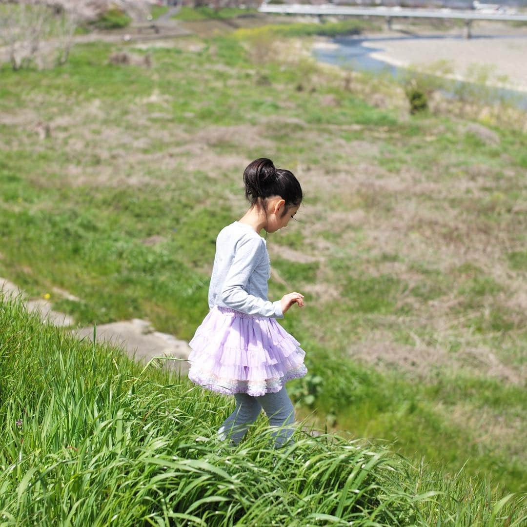 木本泉さんのインスタグラム写真 - (木本泉Instagram)「-﻿ 桂川の桜も満開🌸﻿ ﻿ 姪っ子と一緒に！﻿ ﻿ 今日から3年生🎒﻿ ﻿ #桜#春#満開#京都#桂川」4月8日 15時37分 - izumikimoto