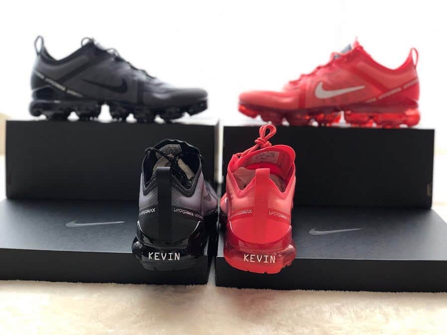 合谷和弘さんのインスタグラム写真 - (合谷和弘Instagram)「ありがとうございます♪ NEW SHOES☆ . #ナイキエアヴェイパーマックス2019プレミアム ‪#NIKE‬ ・ ‪Thank you for great support ‬everytime☆‬ ・ #✔️✔️✔️ ‪#NIKEID‬‬ ‪#58‬ ‪#KEVIN‬ #nikeathlete」4月8日 15時47分 - kazuhiro_goya