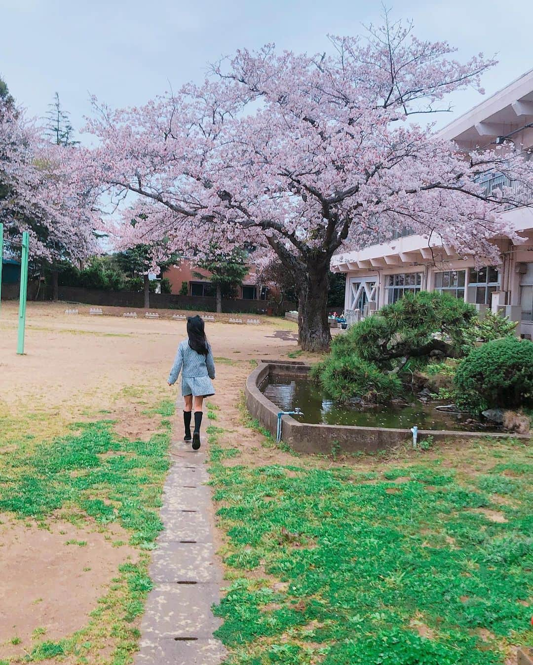 小畑由香里さんのインスタグラム写真 - (小畑由香里Instagram)「娘の入学式でした🌸 朝は若干の雨だったけど、桜の木の下で写真を撮ることができて良かった◡̈♥︎ ピカピカの真っ赤なランドセルのマジックなのか、昨日までの娘とは見違えるほどお姉さんに見えて…私もやっと実感が湧いたかな😆」4月8日 15時55分 - obata_yukari_official