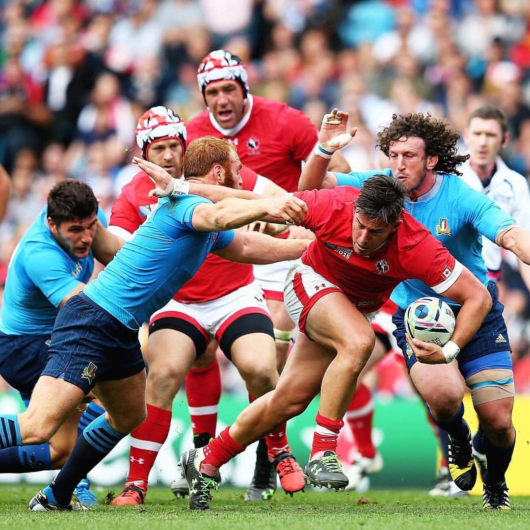 ラグビーワールドカップさんのインスタグラム写真 - (ラグビーワールドカップInstagram)「. ＼再戦シリーズ🔥／ . 📆9月26日（木）福岡県・福岡市 🇮🇹イタリア代表🔵 v 🔴カナダ代表🇨🇦 . 勝つのはどっち⁉️ . 2015年大会の対戦では、23-18でイタリア代表が勝利しています🇮🇹✨ . #RWC2019 #Rematch #Italy #ItalRugby #Canada #RugbyCA #RC15s #Rugby #Rugbygram #Sport #ラグビー #カナダ #イタリア」4月8日 18時06分 - rugbyworldcupjp