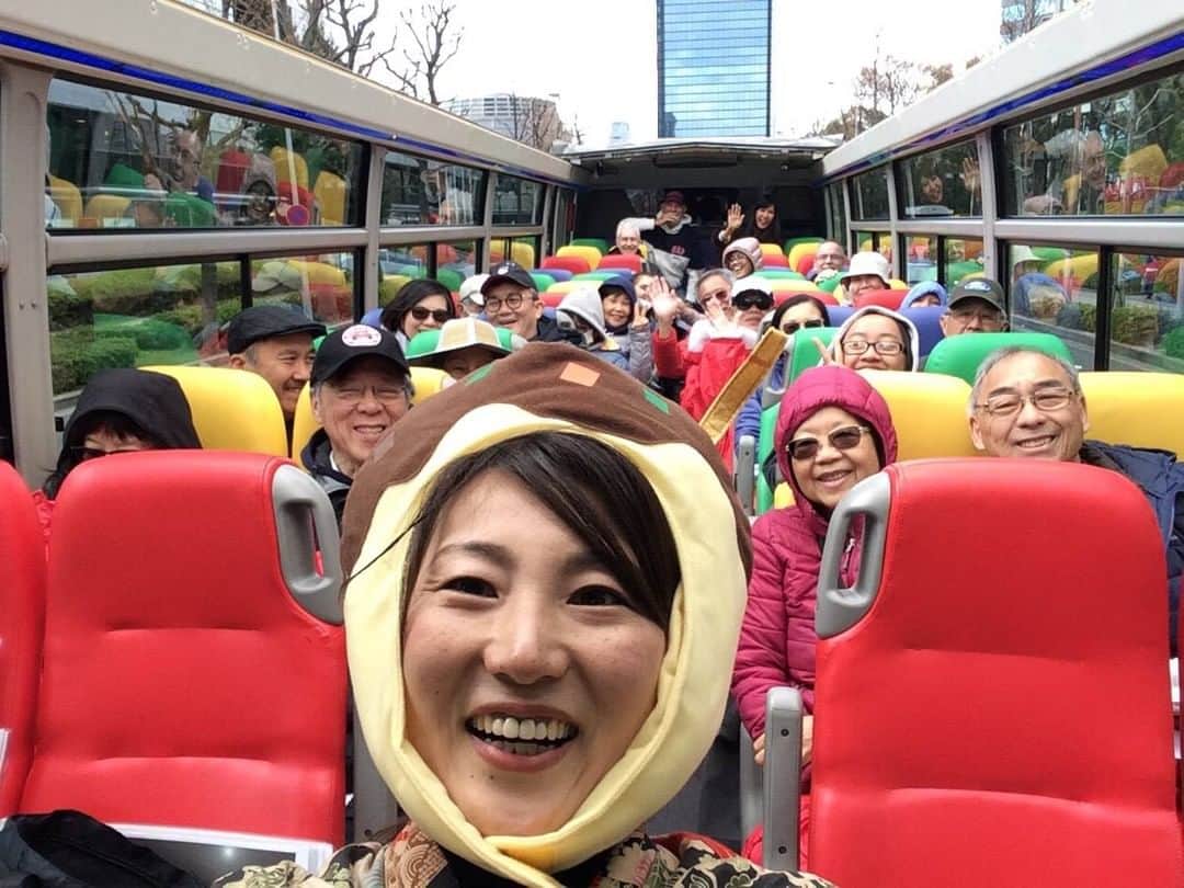 のインスタグラム：「Lots of people in #Osaka now to see the #CherryBlossoms! Come see the city from the streets with #OsakaWonderLoopBus! http://wonderloop.jp  #sakura #opentopbus #hoponhopoff #loopbus」