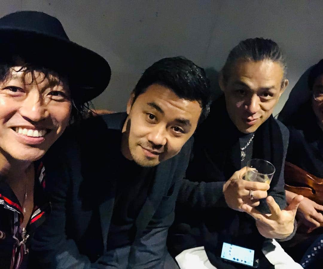 日野賢二さんのインスタグラム写真 - (日野賢二Instagram)「I’m so sorry I got double Booked! Shiho (FP)TKY (Toku,Yosuke) And TOMO and Hiroko Kokubu!!!今日はダブルブッキングしてしまって、大変申し訳ないです！@Germoglio.  Omotesando 表参道」4月8日 19時23分 - jinobass