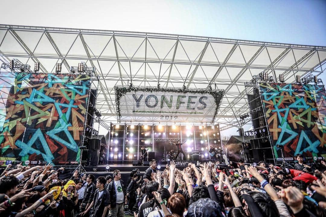 MAH さんのインスタグラム写真 - (MAH Instagram)「YON FES 2019.  #yonfes #SiM  Photo @kouhey0622」4月8日 19時37分 - mahfromsim