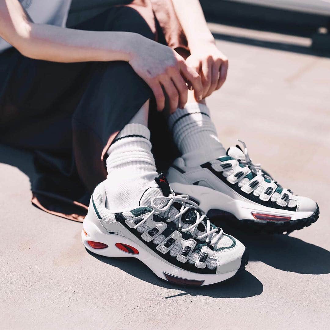 のインスタグラム：「. 4/13(SAT)IN STORE CELL ENDURA 369357-02 369357-03 ¥14,800-(+tax) . #atmos#atmostokyo#atmospink #puma#cellendura#pumacell #プーマ#アトモス#アトモスピンク」