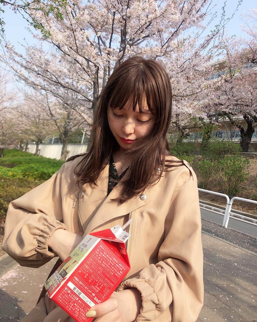 木村ミサさんのインスタグラム写真 - (木村ミサInstagram)「🌸🌸🌸﻿ ﻿ ﻿ ﻿ きのう天気良すぎて﻿ お散歩がてらなお花見した🌸﻿ #平成最後の お花見ももうおわりかな〜、、﻿ (眩しすぎて顔険しい)﻿ 四季を感じる瞬間が好きです﻿ ﻿ ﻿ #お花見 #桜﻿ ﻿ ﻿ ﻿ ﻿」4月8日 20時14分 - misaxmas
