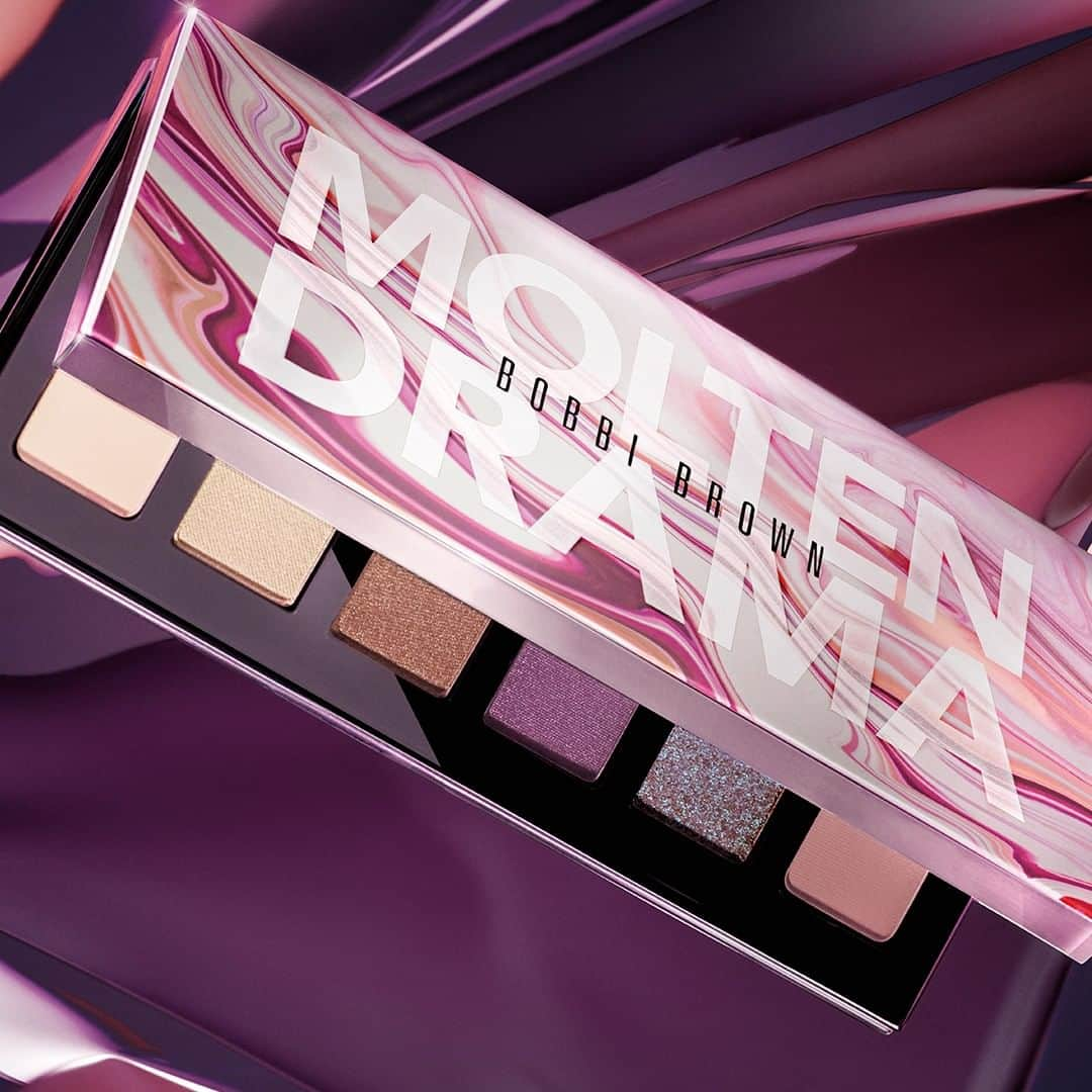 ボビイブラウンさんのインスタグラム写真 - (ボビイブラウンInstagram)「Get instant impact with lustrous coppers, purples, nudes and golds with the Molten Drama Eye palette. Shop the palette now on bobbibrown.com」4月8日 21時00分 - bobbibrown