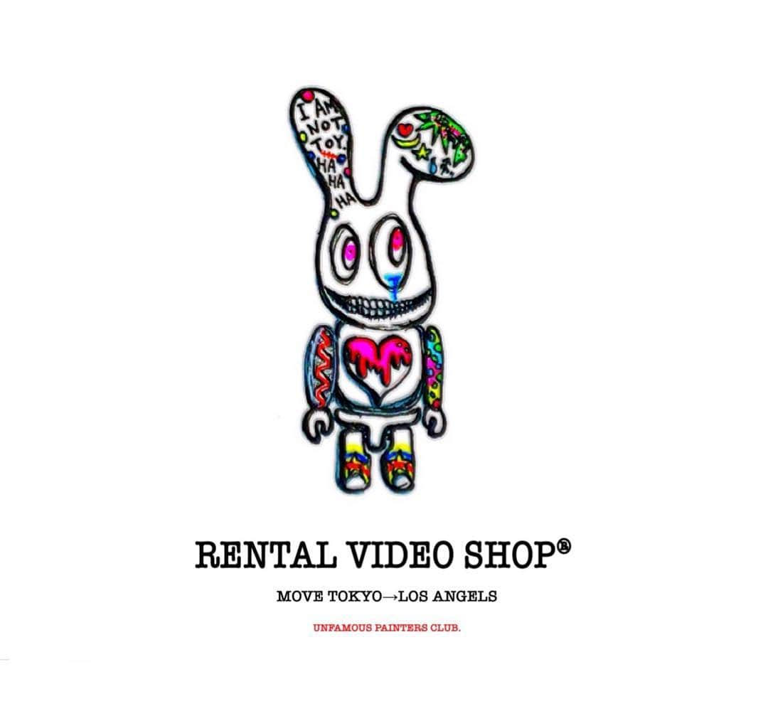 柳井大地さんのインスタグラム写真 - (柳井大地Instagram)「RENTAL VIDEO SHOP®︎ MOVE TOKYO→LOSANGELS 〝❤️🌙⭐️💧♐︎ 〟  #art #paint #graffiti  #skate #surf #design  #love #ootd #fashion  #painting #drawing #l4l  #streetart #wallart #graffitiart  #絵 #絵本 #落書き #詩 #映え  #イラスト #ポエム #アート #あーと  #followme #いいね返し #좋아요반사  #原宿カフェ #中目黒カフェ #渋谷カフェ」4月8日 21時00分 - daichi_yanai