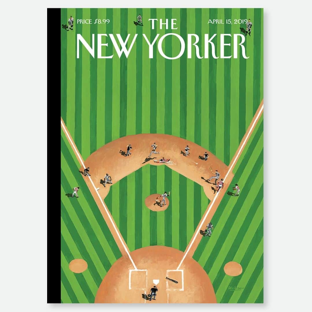 The New Yorkerさんのインスタグラム写真 - (The New YorkerInstagram)「This week’s cover, “Double Play,” by Mark Ulriksen. #TNYcovers」4月8日 21時00分 - newyorkermag