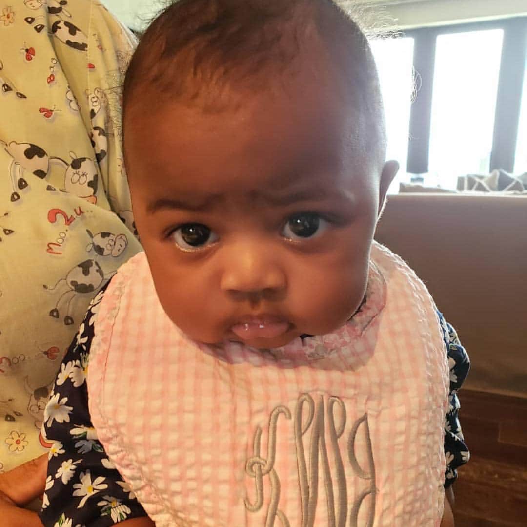E! Onlineさんのインスタグラム写真 - (E! OnlineInstagram)「A whole Monday mood brought to you by Kaavia James, always. 😒 (📷: @gabunion)」4月8日 21時18分 - enews