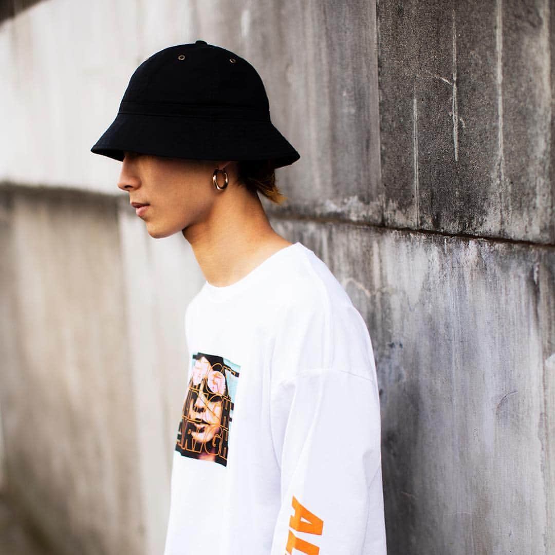 WEGOさんのインスタグラム写真 - (WEGOInstagram)「✔︎metro hat ¥1,590+tax ✔︎long sleeve t-shirt ¥1,990+tax  #wego#ウィゴー#fashion」4月8日 21時39分 - wego_official