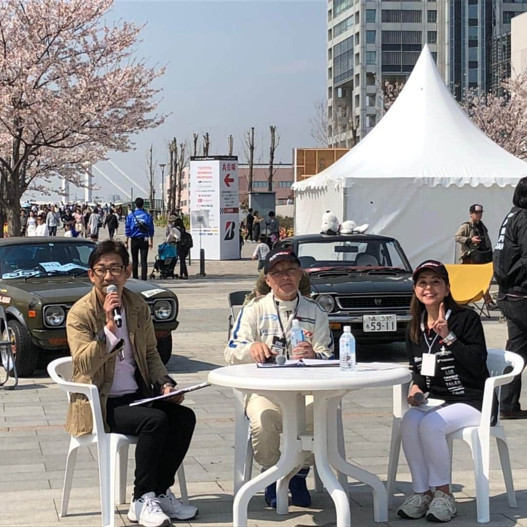 竹岡圭さんのインスタグラム写真 - (竹岡圭Instagram)「モータースポーツジャパンフェスティバル2019にてトークショーをご一緒させていただいたみなさま😊 モータースポーツMCのピエール北川さん、私の師匠日下部保雄さん、そしてお友達のレーサー鹿島さんのラジオにも出演させていただきまーす👍 みなさまいつもありがとうございます💕モータースポーツを盛り上げるべく、一緒に頑張っていきますよー💖」4月8日 21時33分 - kei_takeoka