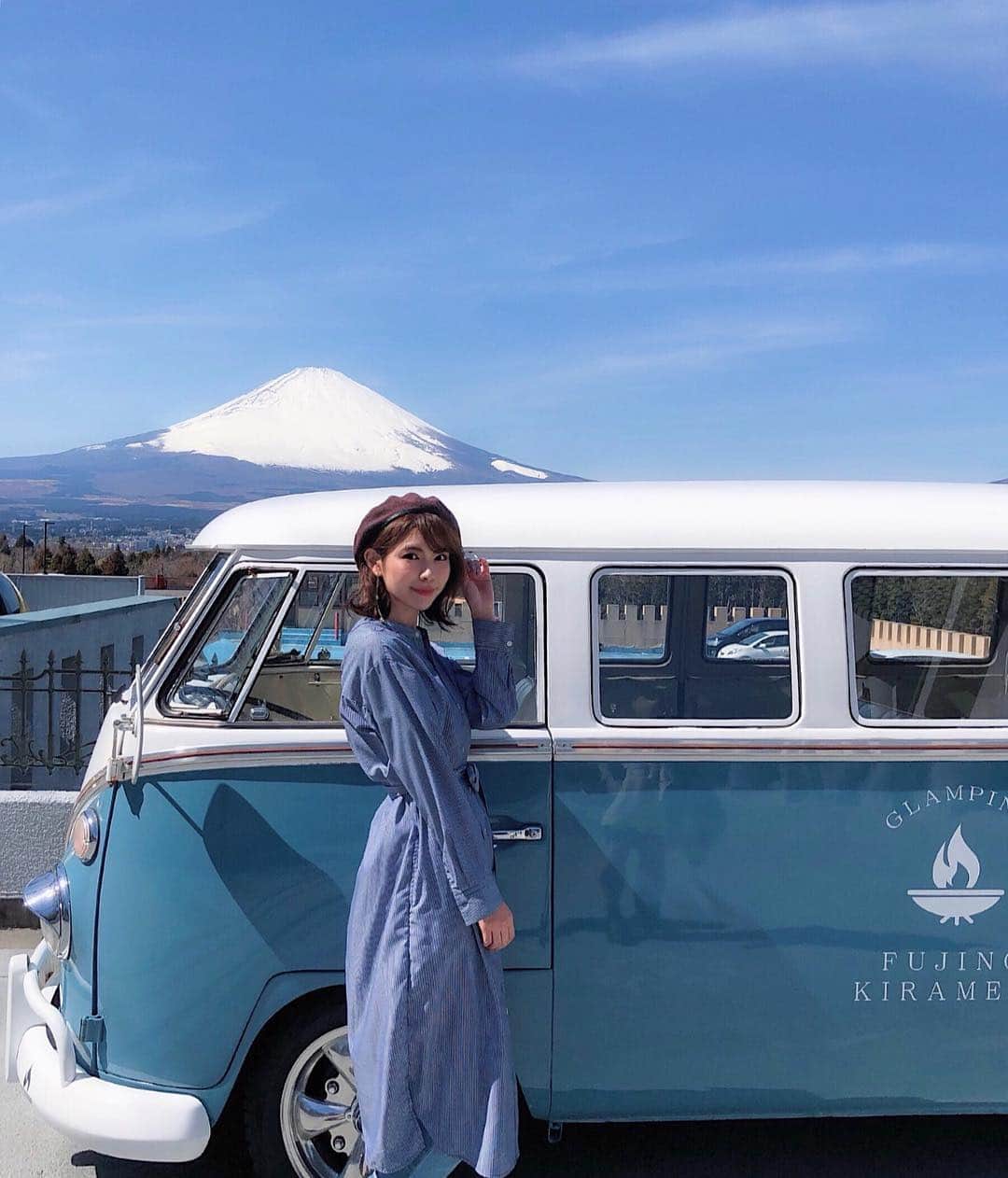 Yuika Matsuさんのインスタグラム写真 - (Yuika MatsuInstagram)「. . . 1年ぶりの  #藤乃煌 ✨ くっきり富士山が すっごく綺麗🗻 . . どの 部屋からも 富士山がみえるグラピング って なかなか無いしバーベキューも  凄く美味しくて大満足 ❤️ ▷ @fujinokirameki . . . 空気 が澄んでるから 部屋から見る朝の富士山は 絵画のように 美しかったよ✨ . . . . . . . . #御殿場 #静岡 #グランピング #granping #fujinokirameki  #富士山 #ふじのきらめき . . . #ユイカノレディスタグラム」4月8日 21時37分 - yuika00802