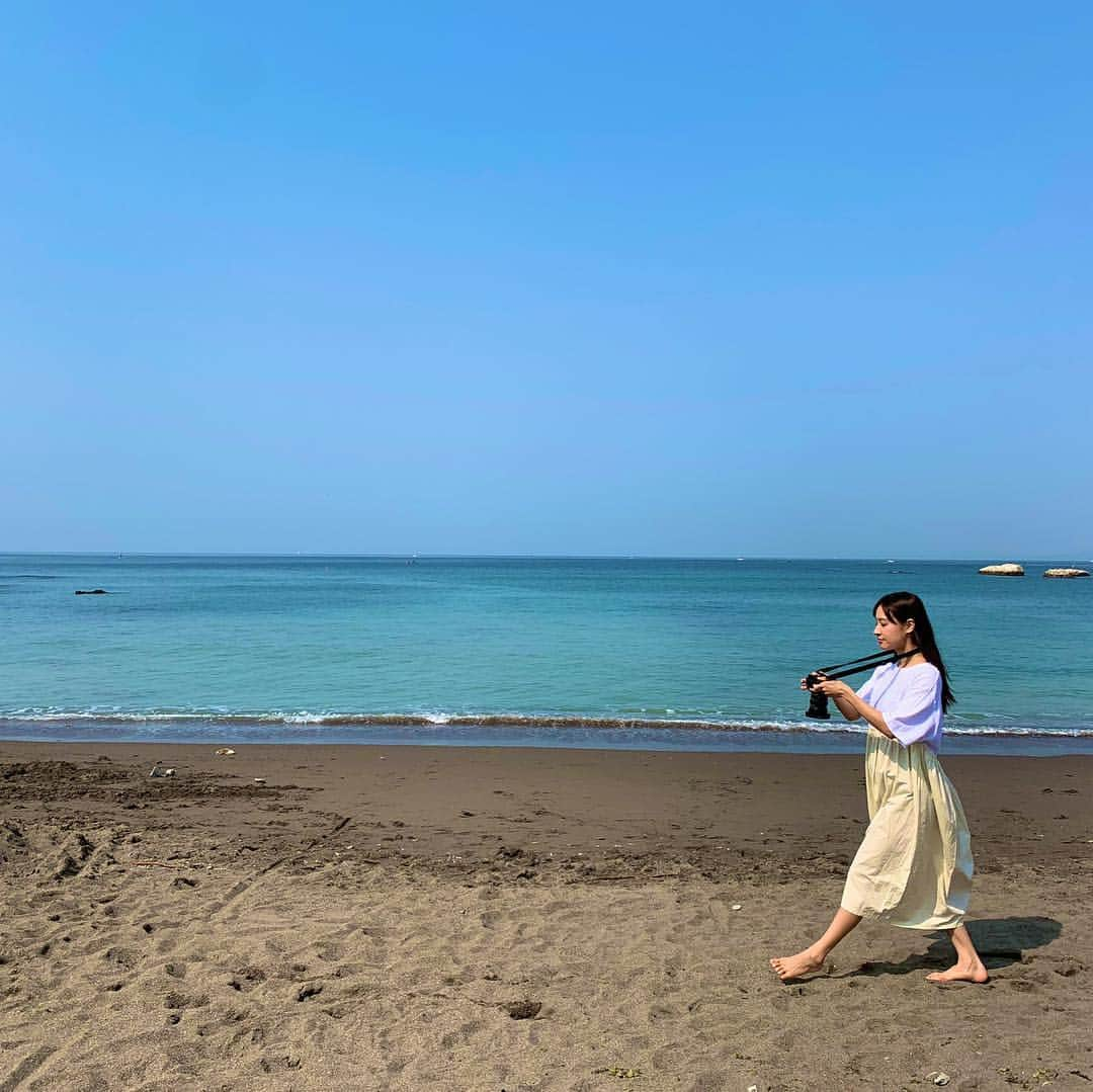 池田美佳さんのインスタグラム写真 - (池田美佳Instagram)「昨日の映像作品撮影。 海が気持ちよかったです^ ^  #葉山 #解禁は6月頃」4月8日 21時43分 - mikaring72