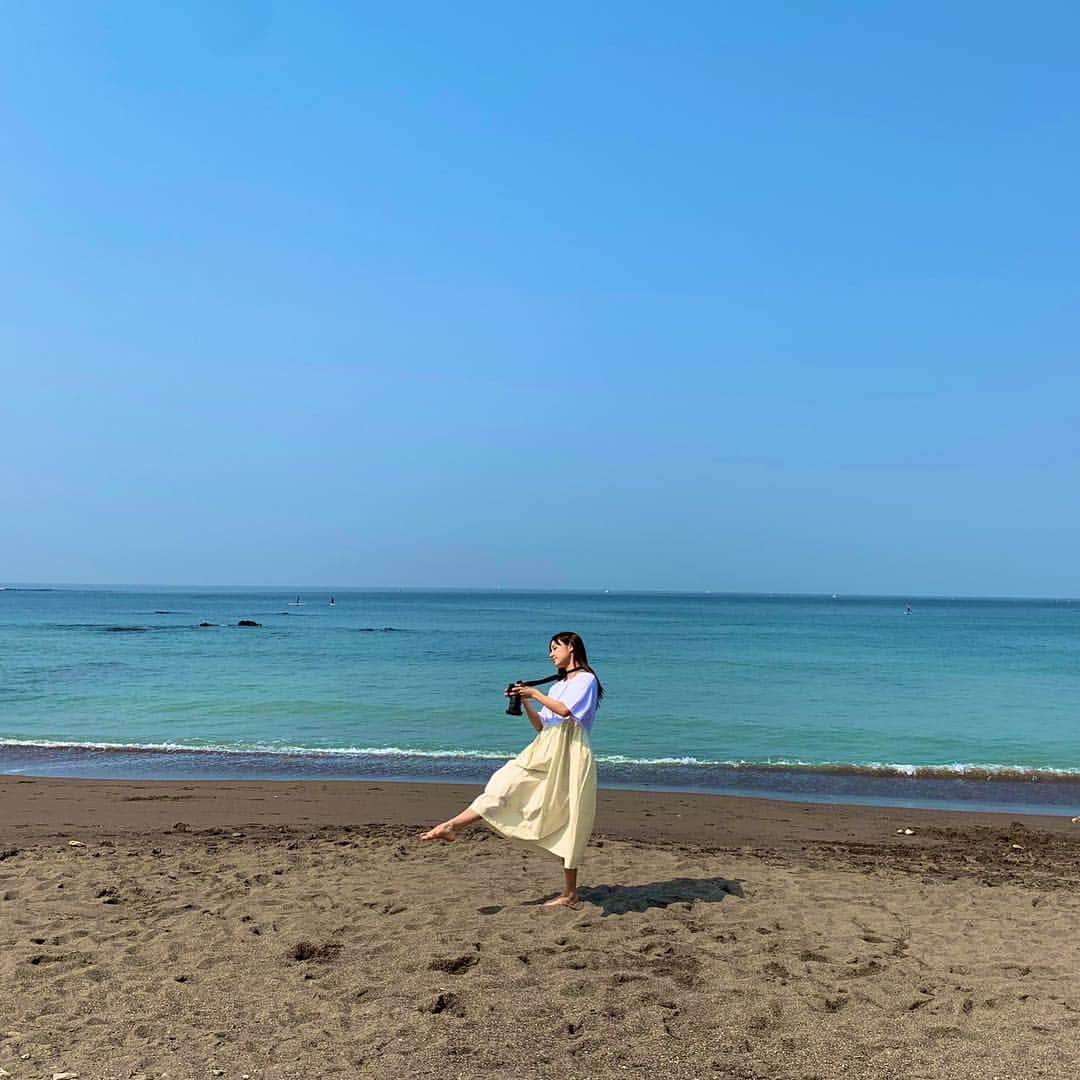 池田美佳さんのインスタグラム写真 - (池田美佳Instagram)「昨日の映像作品撮影。 海が気持ちよかったです^ ^  #葉山 #解禁は6月頃」4月8日 21時43分 - mikaring72