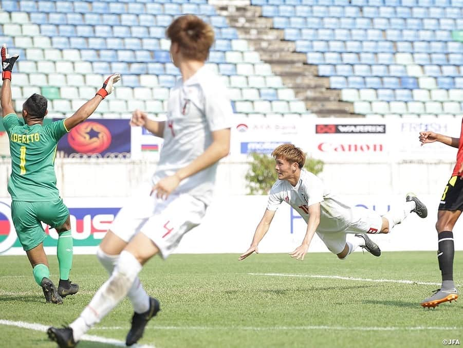 日本サッカー協会さんのインスタグラム写真 - (日本サッカー協会Instagram)「📸Match Photos U-22日本代表は3月24日（日）、AFC U-23選手権タイ2020予選の第2戦で東ティモールと対戦し、6-0で勝利を収めました。 ・ AFC U-23選手権タイ2020予選 グループステージ第2戦 日本 6-0 東ティモール ⚽24分 #田川亨介 ⚽54分 #久保建英 ⚽60分 #立田悠悟 ⚽71分 #板倉滉 ⚽75分 久保建英 ⚽77分 #上田綺世 ・ ―――――――――――――――――― Next Match>> AFC U-23選手権タイ2020予選 グループステージ第3戦 🆚ミャンマー 📅3/26 20:30 📺CSテレ朝チャンネル2で生中継 ・ 👉大会情報はJFA.jpへ ――――――――――――――――――」3月25日 15時02分 - japanfootballassociation