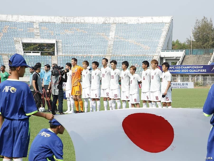 日本サッカー協会さんのインスタグラム写真 - (日本サッカー協会Instagram)「📸Match Photos U-22日本代表は3月24日（日）、AFC U-23選手権タイ2020予選の第2戦で東ティモールと対戦し、6-0で勝利を収めました。 ・ AFC U-23選手権タイ2020予選 グループステージ第2戦 日本 6-0 東ティモール ⚽24分 #田川亨介 ⚽54分 #久保建英 ⚽60分 #立田悠悟 ⚽71分 #板倉滉 ⚽75分 久保建英 ⚽77分 #上田綺世 ・ ―――――――――――――――――― Next Match>> AFC U-23選手権タイ2020予選 グループステージ第3戦 🆚ミャンマー 📅3/26 20:30 📺CSテレ朝チャンネル2で生中継 ・ 👉大会情報はJFA.jpへ ――――――――――――――――――」3月25日 15時02分 - japanfootballassociation