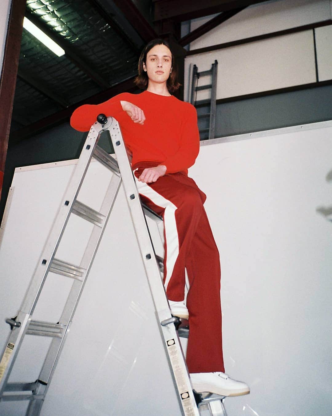 のインスタグラム：「Sean Behind the Scenes for Autumn 19🥤」