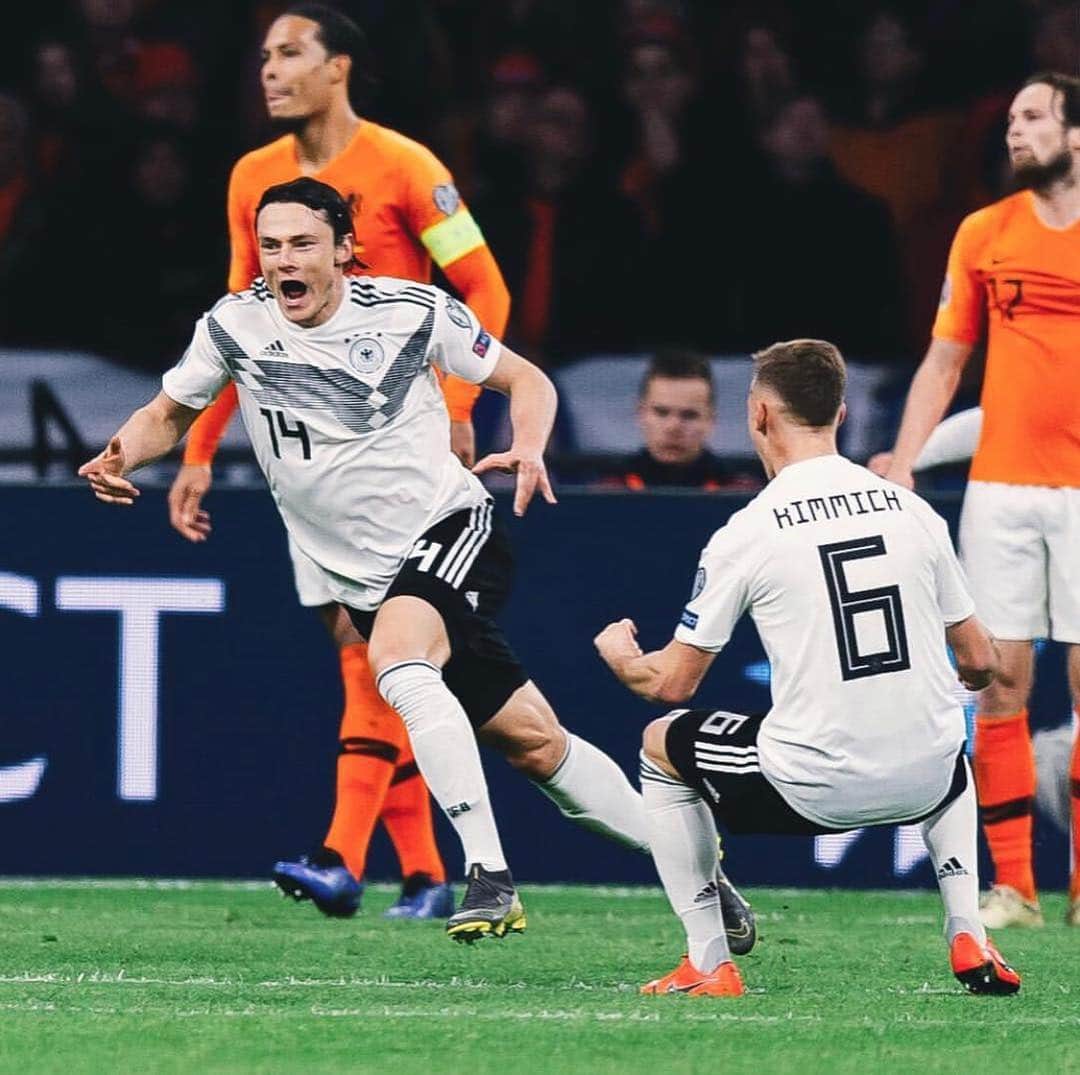 ニコ・シュルツのインスタグラム：「Important Win tonight 🙏🏼🔥 @dfb_team」
