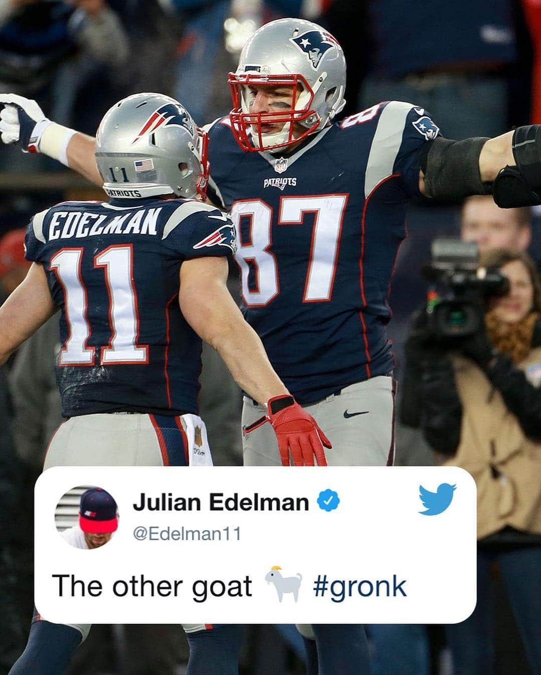 espnさんのインスタグラム写真 - (espnInstagram)「Some big NFL names congratulated Gronk on his iconic career 👏」3月25日 8時10分 - espn