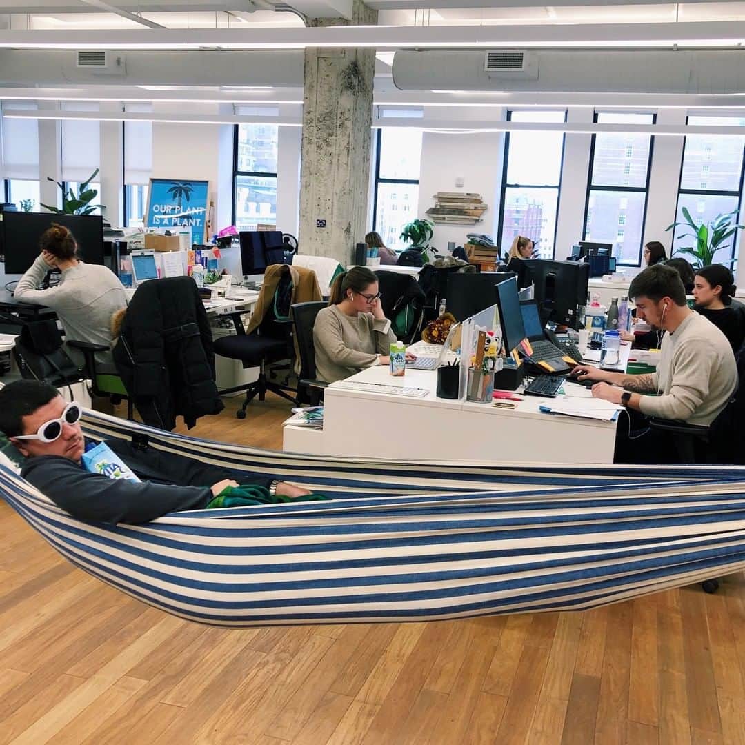 Vita Coco Coconut Waterのインスタグラム：「We postponed Sunday, if you need us we'll be in our office hammock tomorrow. #SundayScaries」