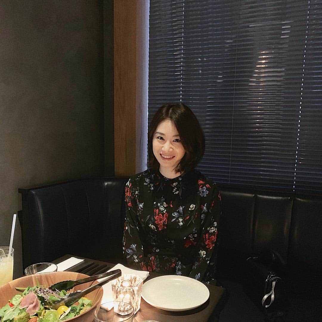 鈴木芳奈のインスタグラム：「🐟🍖🍴✨ #theroyalparkcanvasginza8 #opus」