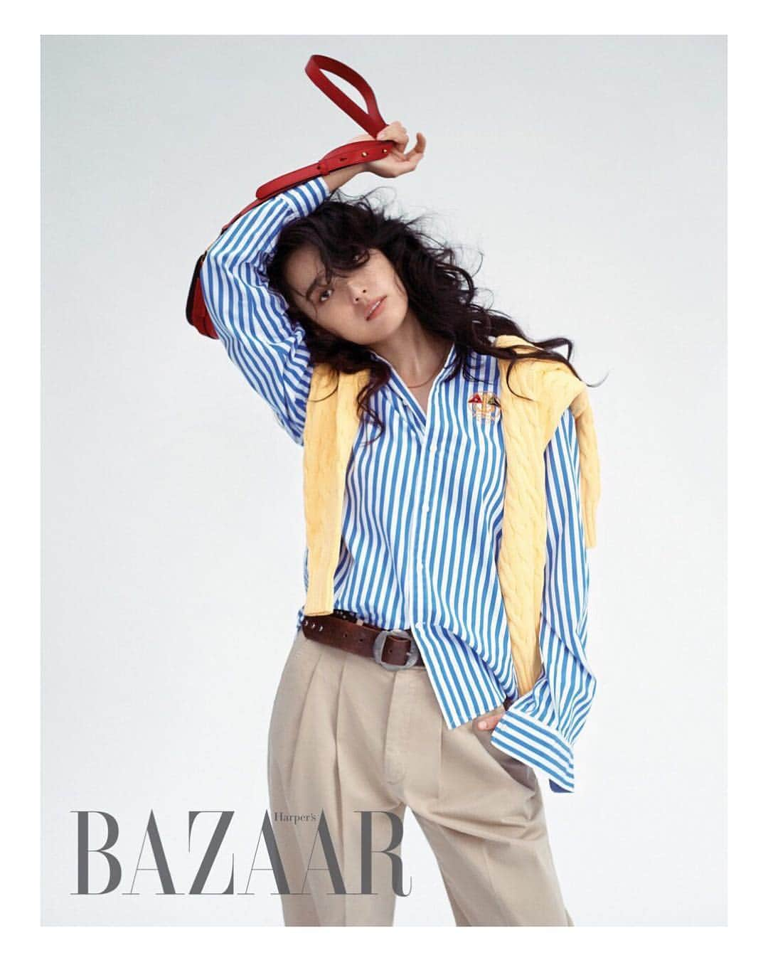 ハン・ヒョジュさんのインスタグラム写真 - (ハン・ヒョジュInstagram)「#harpersbazaarkorea #ralphlauren」3月25日 11時55分 - hanhyojoo222