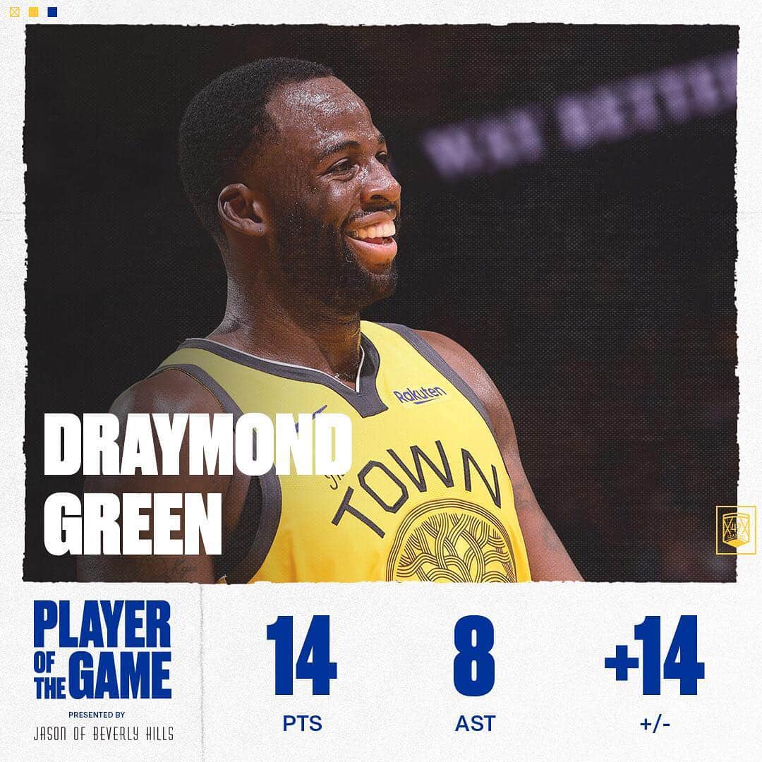 ゴールデンステート・ウォリアーズさんのインスタグラム写真 - (ゴールデンステート・ウォリアーズInstagram)「Buckets, dimes & a buzzer beater for tonight’s Player of the Game.」3月25日 12時16分 - warriors