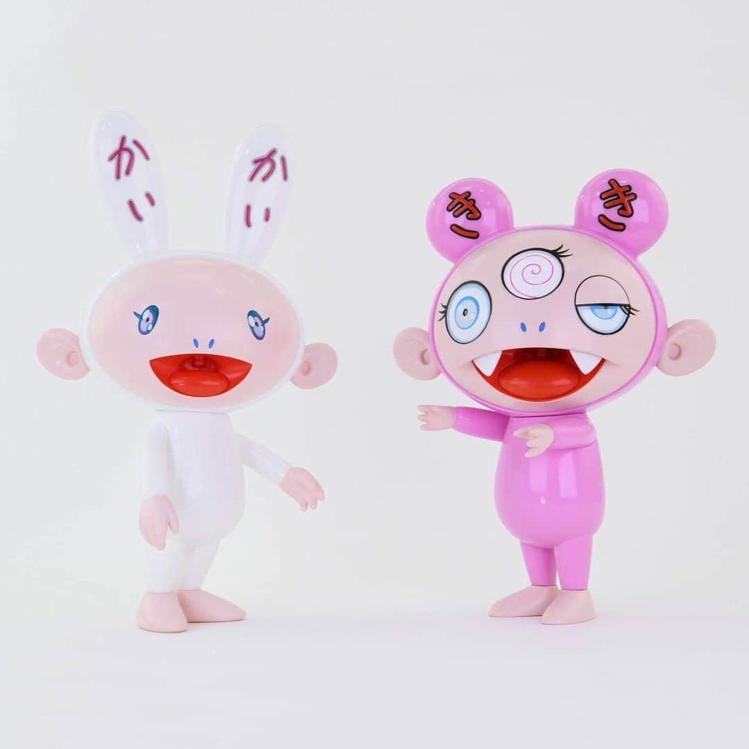 HYPEBEASTさんのインスタグラム写真 - (HYPEBEASTInstagram)「@hypebeastart: @takashipom has created limited edition ‘Kaikai and Kiki’ figures in collaboration with @instinctoy_hiroto_ohkubo. The special release features the duo in their traditional white and pink colorways alongside a special ‘BLUE EYES’ treatment for the first time. They’re available through a lottery on INSTINCTOY’s website, with in-store entries. The raffle will conclude on March 31. Photo: ©Takashi Murakami/INSTINCTOY」3月25日 12時35分 - hypebeast