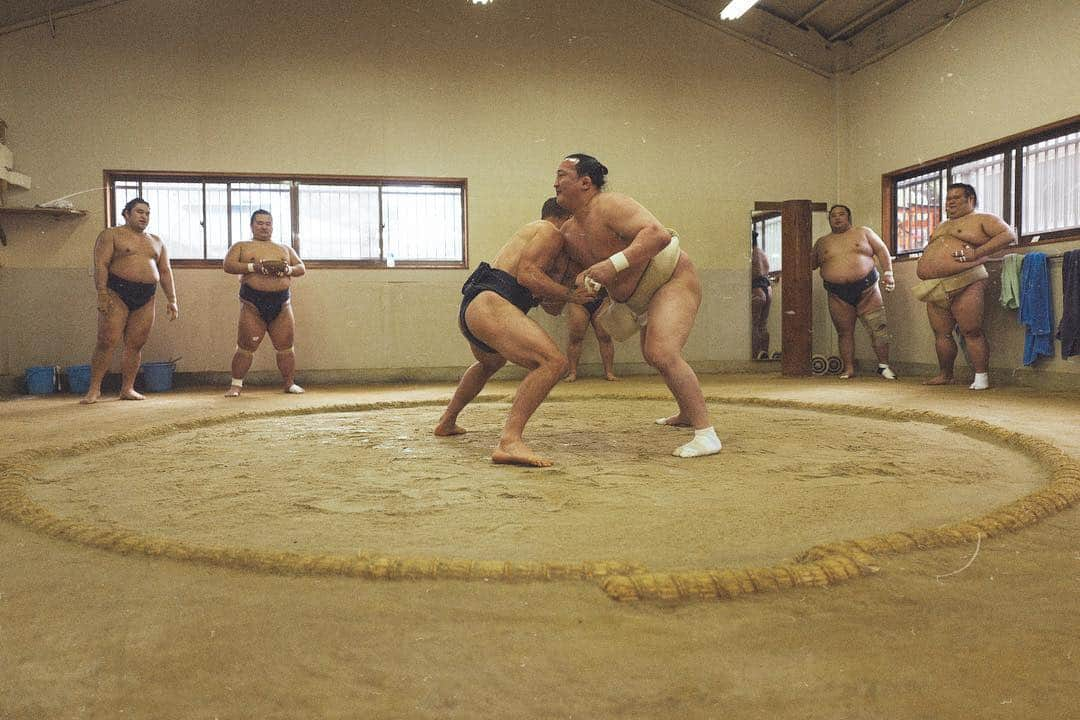 ルーカス・ポドルスキさんのインスタグラム写真 - (ルーカス・ポドルスキInstagram)「Don’t surrender. 😉 #Sumo #fight #japan」3月25日 12時44分 - lukaspodolski