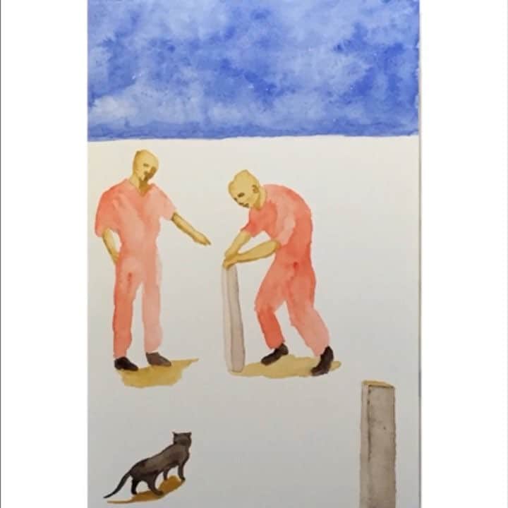 のインスタグラム：「#watercolorpainting」