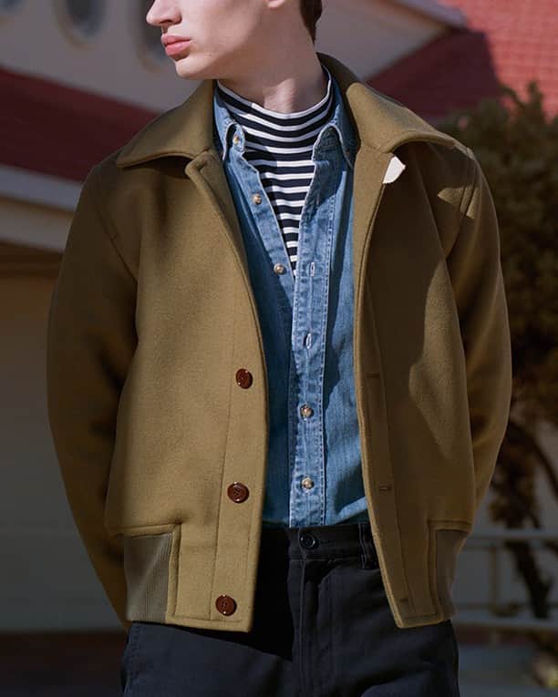 MR PORTERのインスタグラム：「Another jacket for the rotation. This time for @acnestudios and perfect for layering up. ⁣ -⁣ 🔗Head to the link in bio. to discover more of our favourites #MRPORTER⁣」