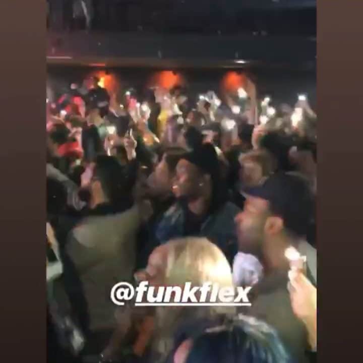 ファンクマスター・フレックスのインスタグラム：「“This summer is finna be a breeze” running past u djs like y’all standing still! 🤷🏿‍♂️ FunkFlex on the set! AGAIN! @litdigitaldjs Vid Via: @lil.katherine」