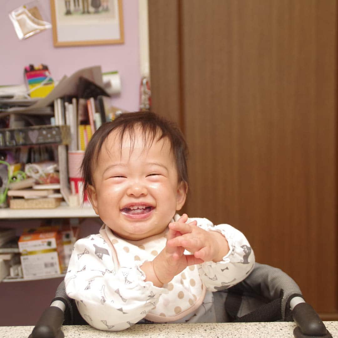 Kachimo Yoshimatsuさんのインスタグラム写真 - (Kachimo YoshimatsuInstagram)「爺ほほ緩む。 #孫が来た #孫 #mygranddaughter #1歳児 #爺馬鹿 #爺ほほ緩む」3月25日 17時09分 - kachimo