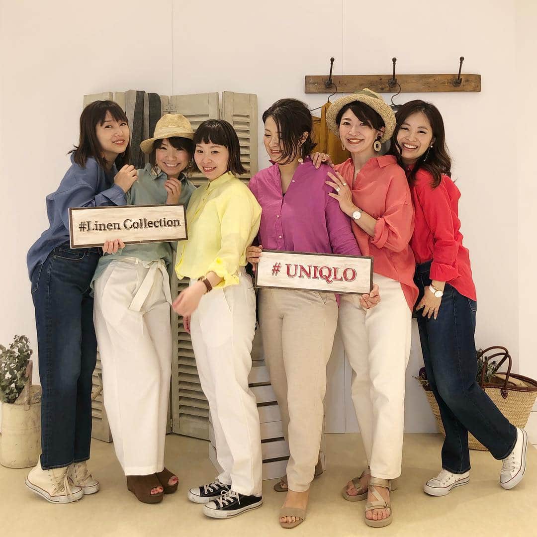 manamisotayutaさんのインスタグラム写真 - (manamisotayutaInstagram)「先日の @uniqlo #リネンコレクション ❤︎❤︎ みんなで #リネンブレンドaラインワンピース  を着たよ♡ ベルト付きだから、ベルトをすればまた違った印象に♪ @ayakonbubu  ちゃんのリネンスカートを下に履いた重ね着も素敵だった♪ ワンピ、旅行に持って行こう🧡 pic4.5 #リネンシャツ をみんなでカラフル🌈に着たよ💚🧡💜 ・ ・ 今週いよいよ家族旅行なんだけど、パッキングがうまくできない🤣 自分と子ども3人分の着替えすごいし🤣 パッキング苦手😂笑 ＊ ＊ ＊ ＊  #カジュアルコーデ#上下ユニクロ  #ユニクロ#ユニクロコーデ #プチプラ#uniqlo#上下ユニクロ部 #プチプラコーデ#春コーデ#locari#リンクコーデ#シミラールック#大人ユニクロ部 #リネン#リネンワンピース  #ママコーデ#プチプラ#ふたごコーデ #ponte_fashion #ルーファ #mineby3mootd#locari#リゾートコーデ」3月25日 17時05分 - manamisotayuta