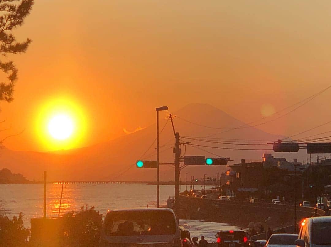 笛木優子のインスタグラム：「🌇 #鎌倉」