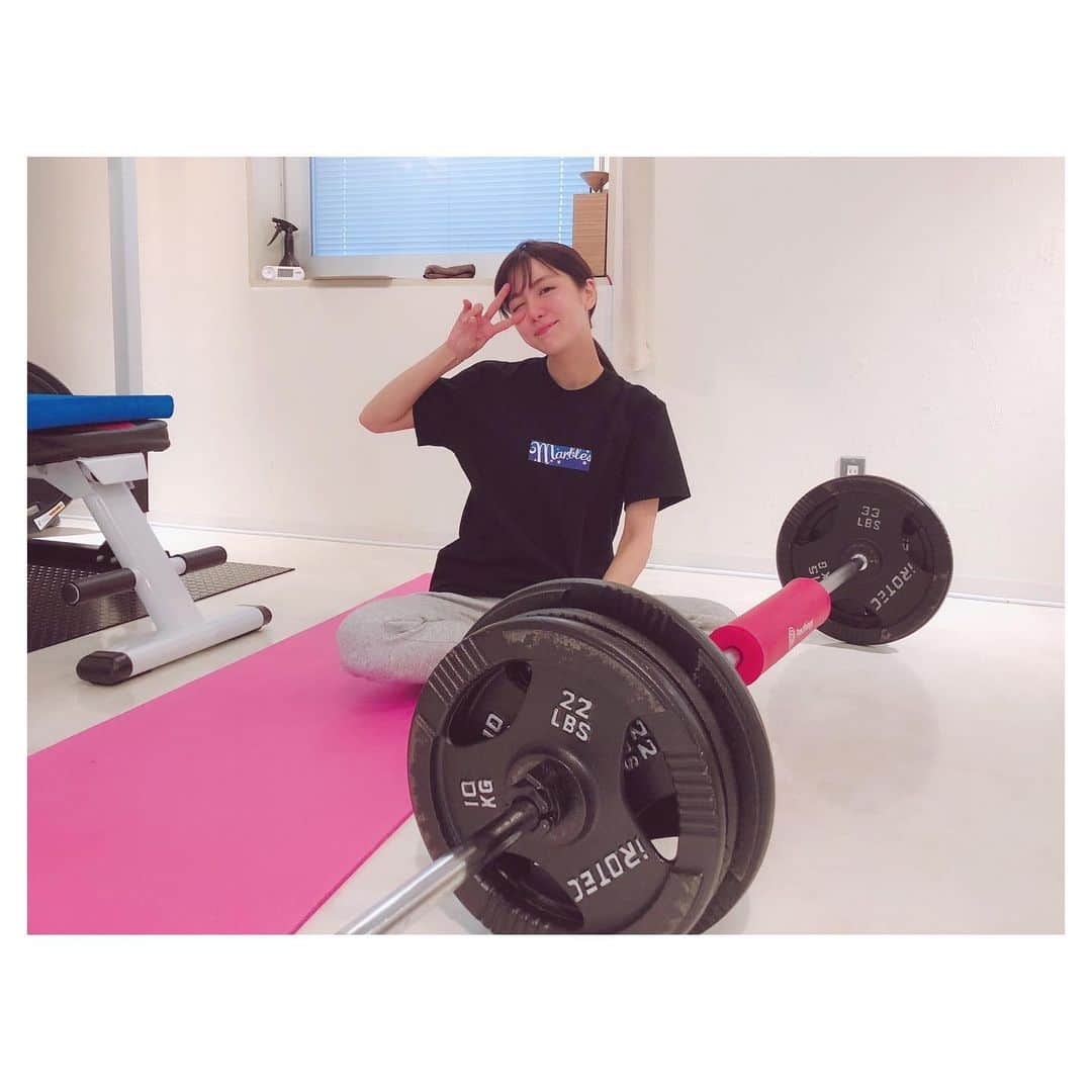 石川恋さんのインスタグラム写真 - (石川恋Instagram)「ヒップスラスト#80kg 🔥今月でちょうど通い始めて1年！始めた時は30kgだったのが、＋50kg上がるようになったよ☺️💜筋肉痛たのしみ。#estretch #gym #workout」3月25日 18時21分 - ren_ishikawa