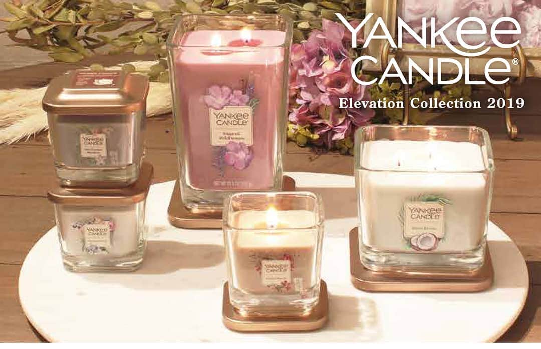 のインスタグラム：「. 【YANKEECANDLE】 . 『Elevation Collection―エレベーションコレクション―』 どんな部屋にもマッチするシックな色彩と繊細なラベルデザインがインテリアのエッセンスとなり、なめらかなシルエットを創り出します。  ソイワックス配合パラフィンに上質な天然抽出フレグランスを配合した上質で洗練された香りは、トップノート、ミドルノート、ベースノートで時間とともに香りの印象が変化し、豊かな香りの奥行きをお楽しみいただけます。  #カメヤマキャンドルハウス#kameyamacandlehouse#YANKEECANDLE#キャンドルのある風景#香り#candle#フレグランス#新生活#ギフト#癒し#リラックス」