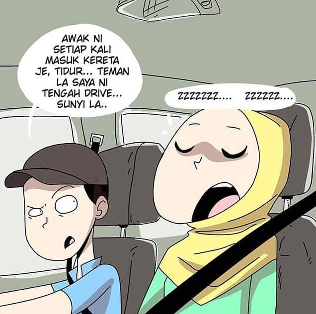 Koleksi Komik Malaysiaさんのインスタグラム写真 - (Koleksi Komik MalaysiaInstagram)「#Repost @kazeo.kzo with @get_repost ・・・ Memandu. Tag member yang suka tidur dari mula naik hingga la sampai. #komik #komikmalaysia #gengkomik #drive #kazeokzo #medibang」3月25日 19時18分 - tokkmungg_exclusive