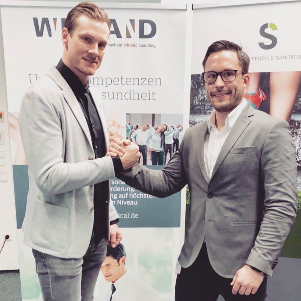 マルセル・ヤンセンのインスタグラム：「#gesundheitsevent mit @daniel__wieland #STATICS. . . . . #health #betrieblichesgesundheitsmanagement #healthcaremanagement #hamburgcity」