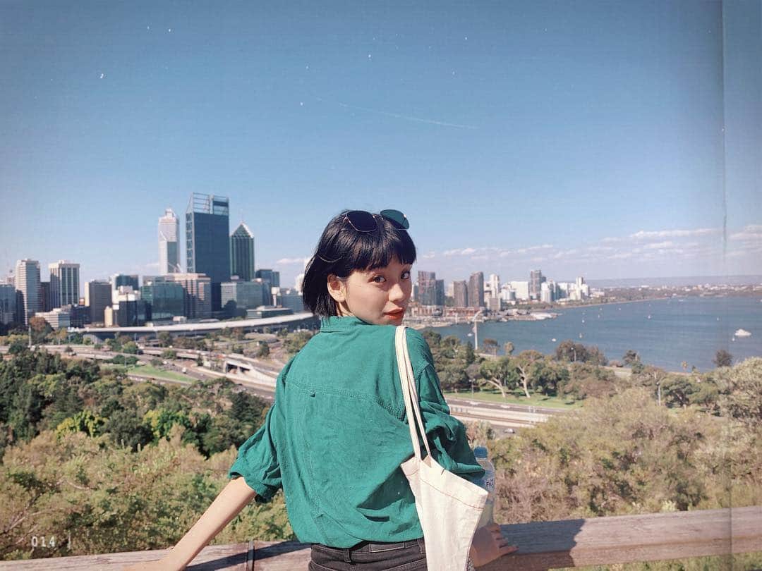 のインスタグラム：「Kings park #Perth 🌊🌿 オーストラリアにいる毎日いろんな公園行きました🌿🐨❤️」