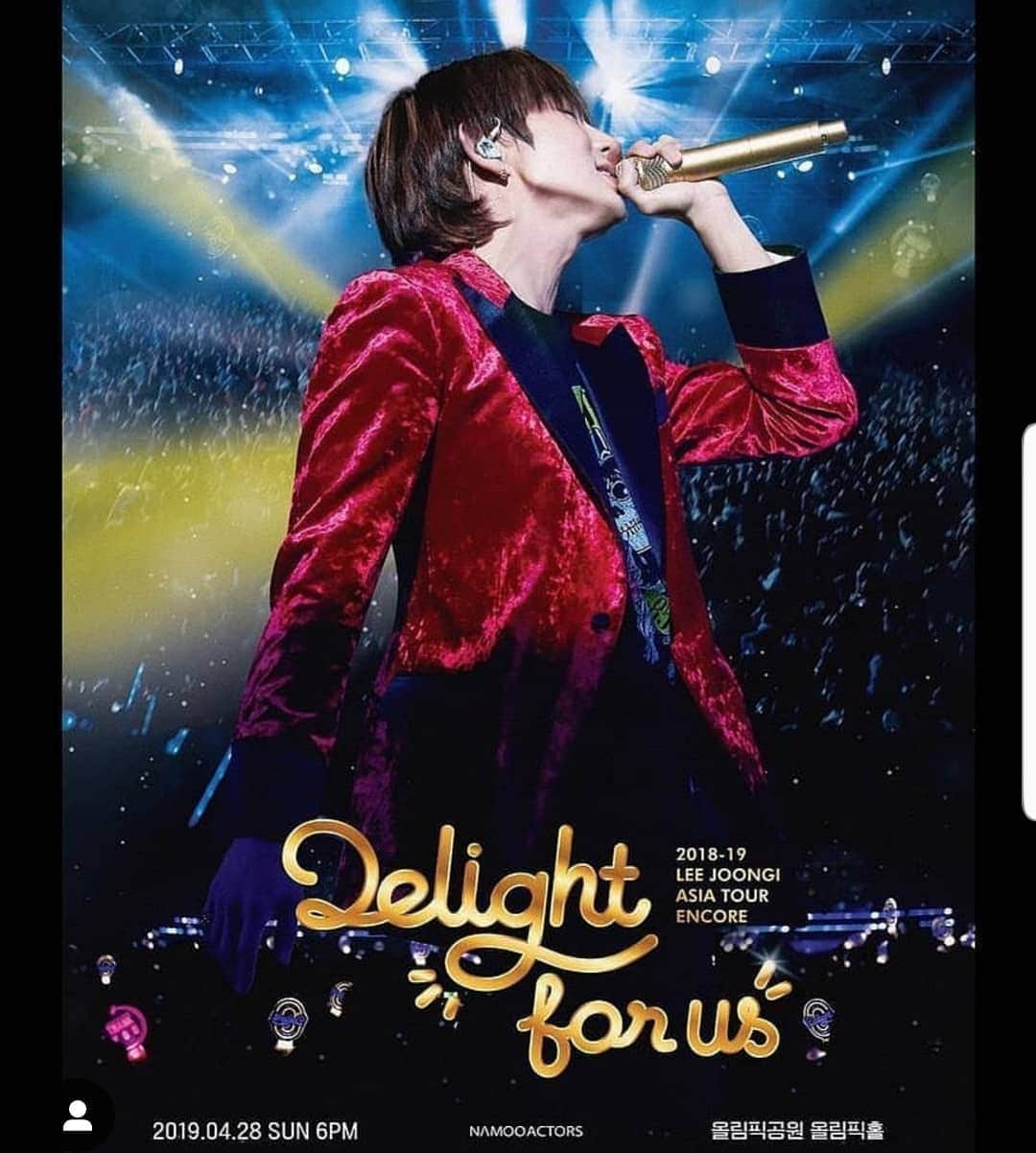 イ・ジュンギさんのインスタグラム写真 - (イ・ジュンギInstagram)「2018-2019 JG Asia tour "Delight" Encore in #KOREA Let's meet 2019.04.28 SUN 6:00PM 💖👍❤ Don't miss out 😘」3月25日 20時23分 - actor_jg