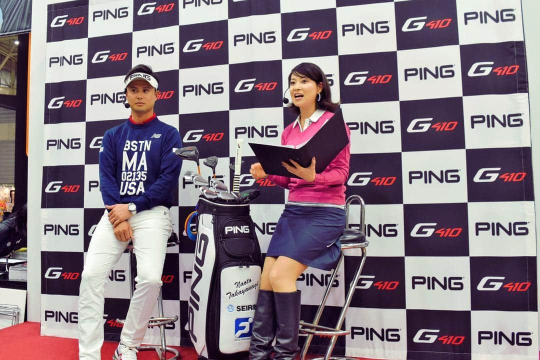 高柳直人 さんのインスタグラム写真 - (高柳直人 Instagram)「先週ゴルフフェア⛳️PINGトークショー無事終了〜 楽しかったな😁 ・ ・ #golf #ゴルフ #progolfer #プロゴルファー #ping #newbalancegolf #newbalancejapan #newbalance #corum #teamserizawa #ゴルフフェア2019 #ゴルフフェア #トークショー #jgtoゴルフファンプロジェクト #jgtoプロジェクトメンバー」3月25日 20時48分 - takanao0905