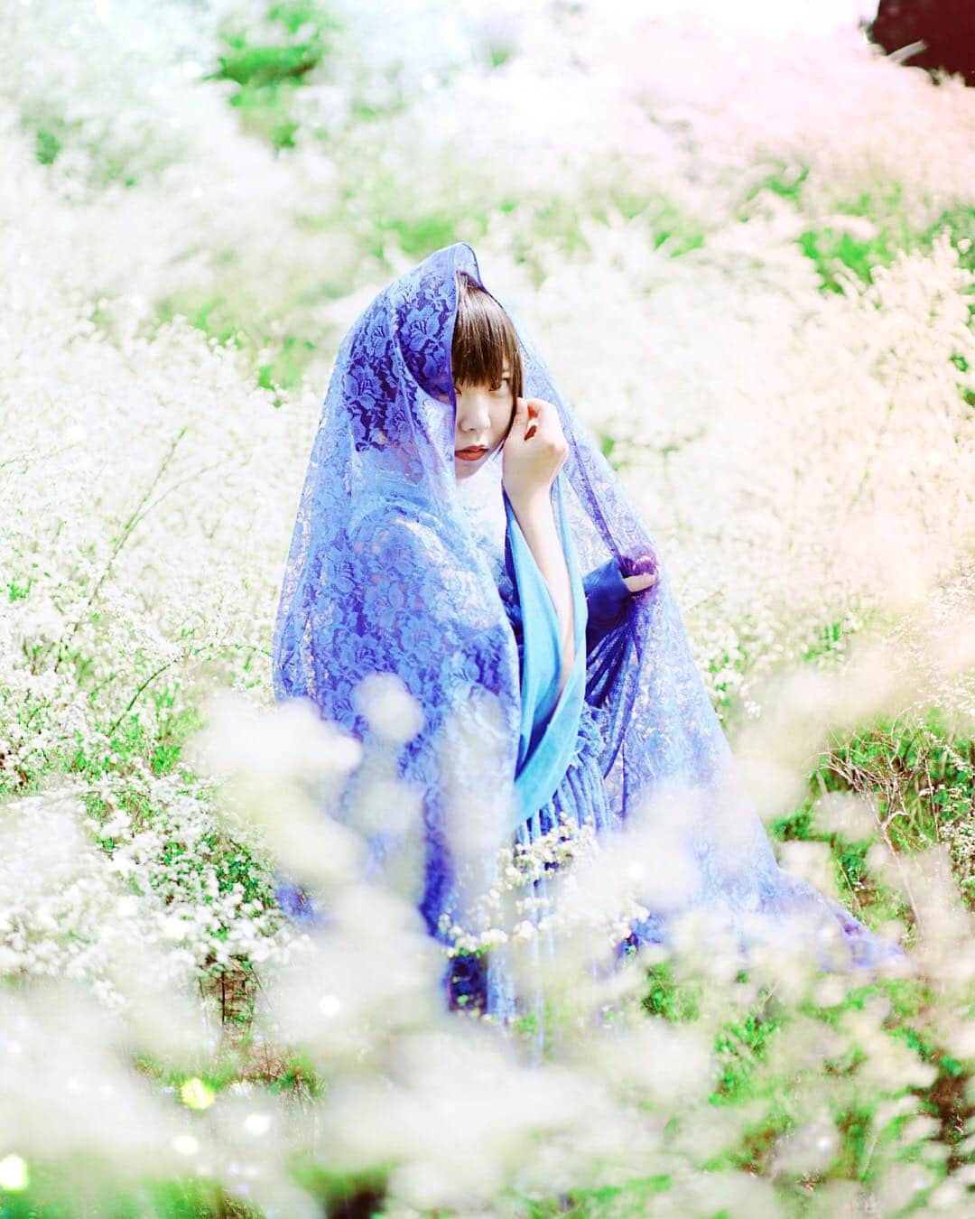 kenta_soyoungさんのインスタグラム写真 - (kenta_soyoungInstagram)「May be blue. . . . . . #雪柳 #ユニコーン . . . . model: @knm_573_」3月25日 21時04分 - kenta_soyoung