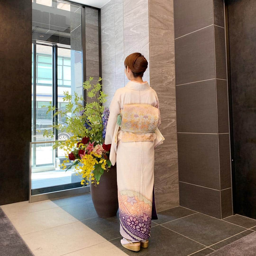 吉田美紀さんのインスタグラム写真 - (吉田美紀Instagram)「・ 久しぶりにわたしも着物を👘 ・ #kimono #kimonostyle #着物 #着物コーディネート」3月25日 21時38分 - miki__yoshida