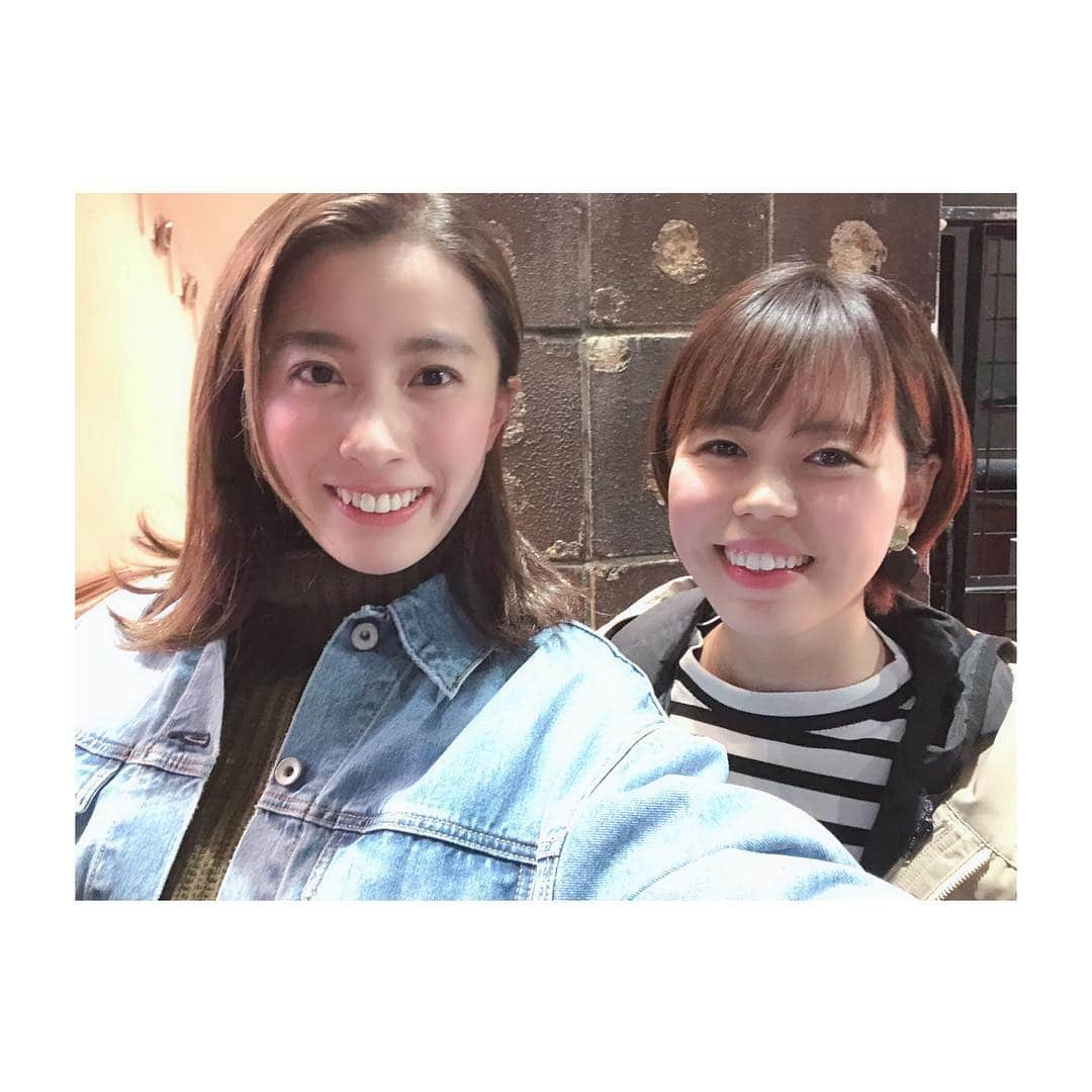 大橋悠依さんのインスタグラム写真 - (大橋悠依Instagram)「. だいすきな奈津美さん🥰と ご飯に行きました😋🍚 ありがとうございました💙 . #ふたりとも大野担」3月25日 22時09分 - yui_ohashi_