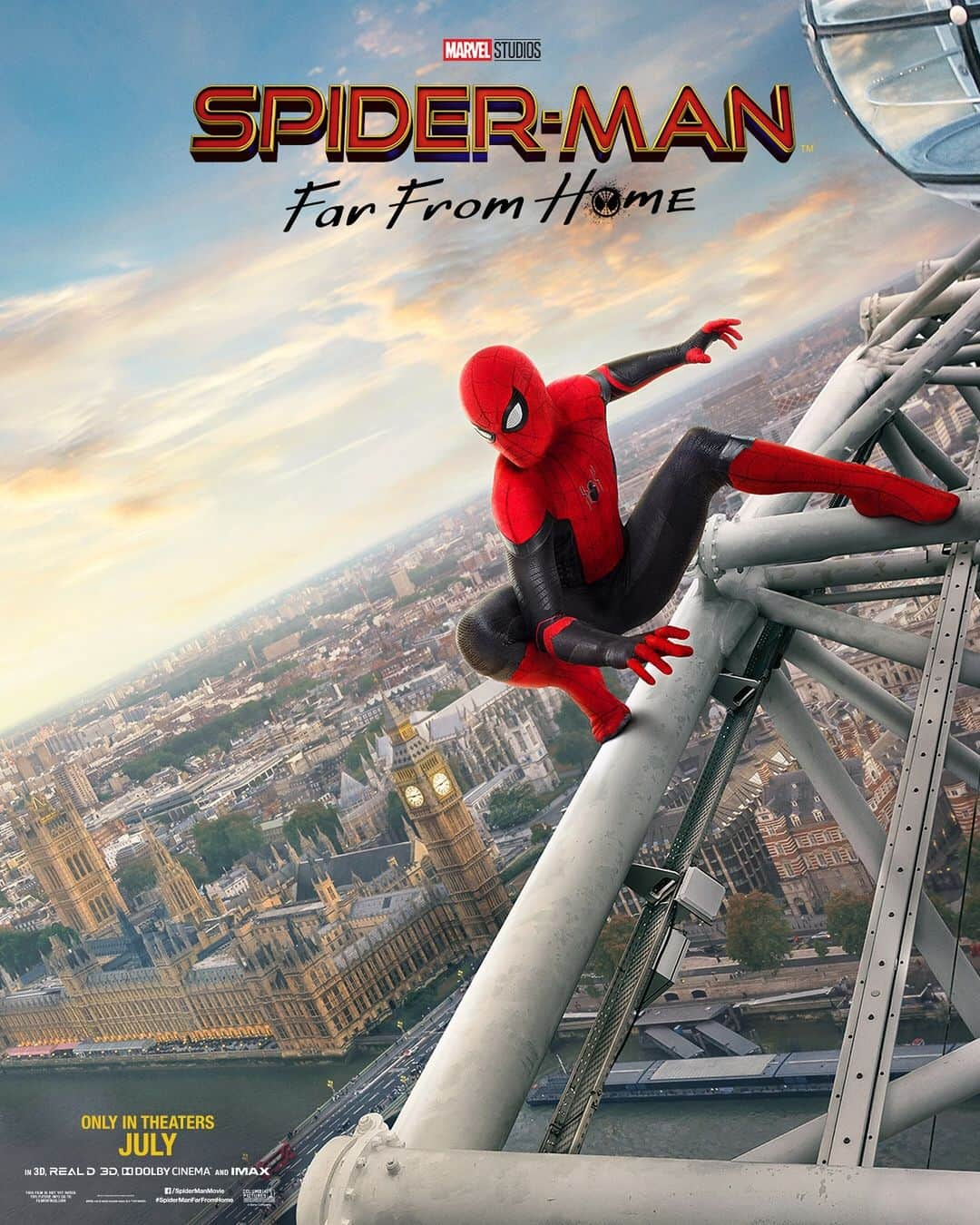 Marvel Entertainmentさんのインスタグラム写真 - (Marvel EntertainmentInstagram)「Your friendly neighborhood Spider-Man has gone global. Check out the new international #SpiderManFarFromHome art and see the film in theaters July 5!」3月25日 22時55分 - marvel