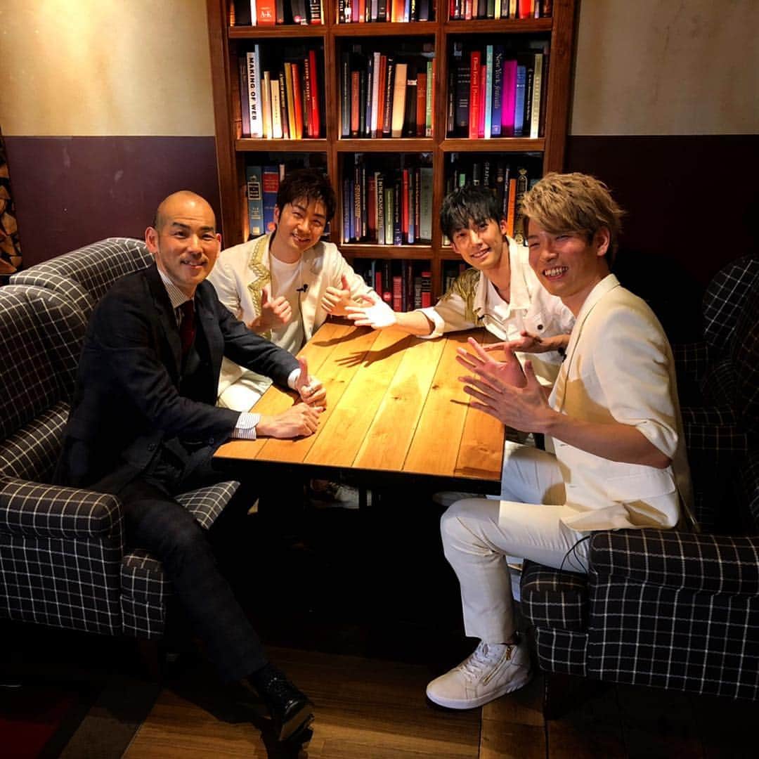 木山裕策さんのインスタグラム写真 - (木山裕策Instagram)「3人ともホント、ナイスガイでした😁 めっちゃ楽しそうでしょ？」3月25日 23時11分 - kiyamayusaku